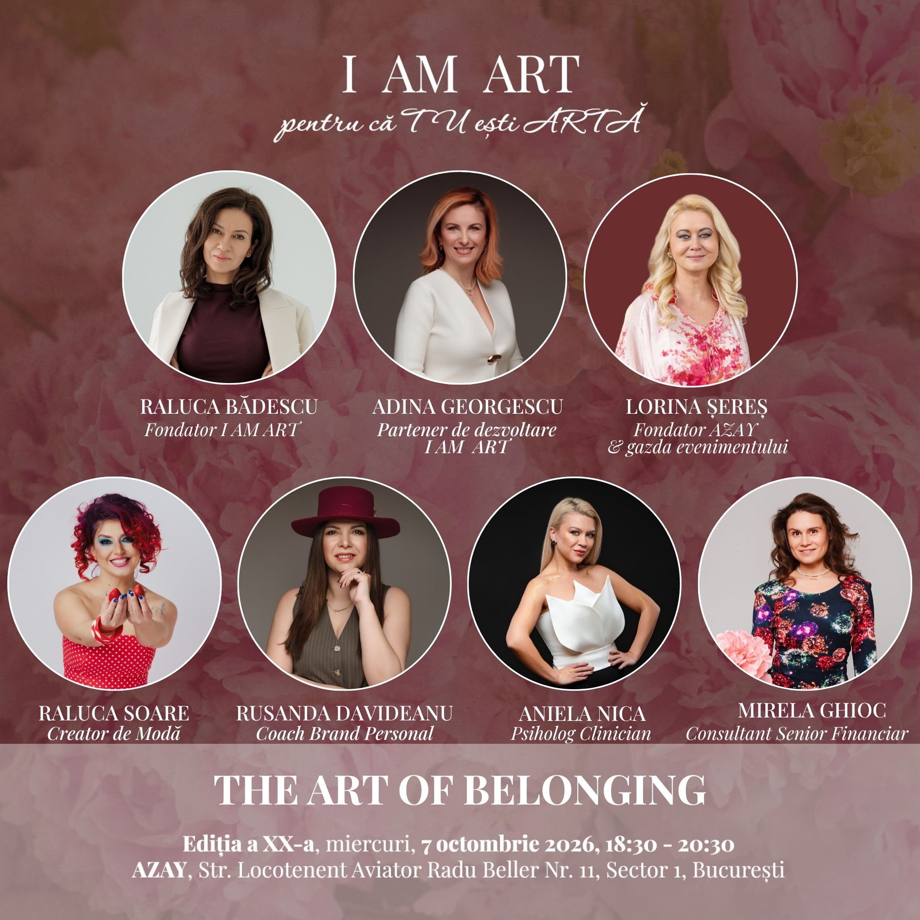 I AM ART – THE ART OF BELONGING - O experiență creată special pentru tine